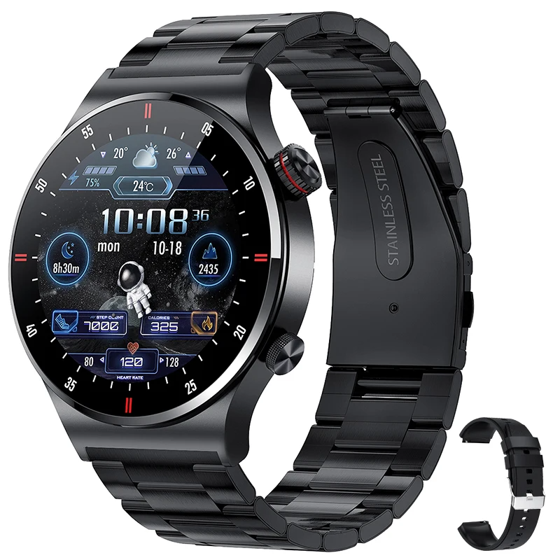 2024 New Luxury NFC Sports Smart Watch for Men Women BT Call Smart Watch With Multifunction Sports Smart Watch