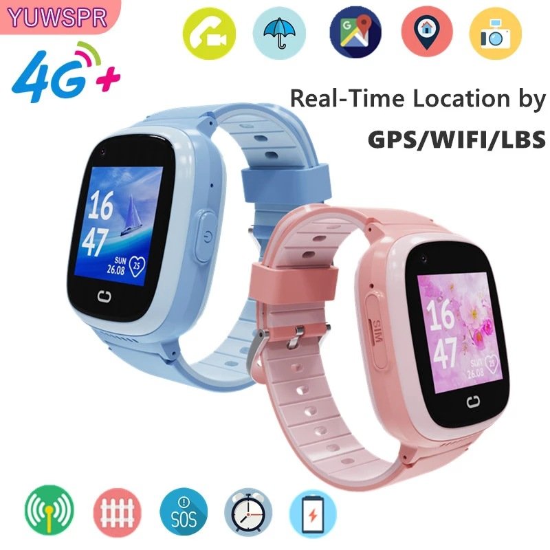 2024 New 4G Network Kids Smart Watches LT30 4G Video Call GPS Positioning Phone Book Smart Watch