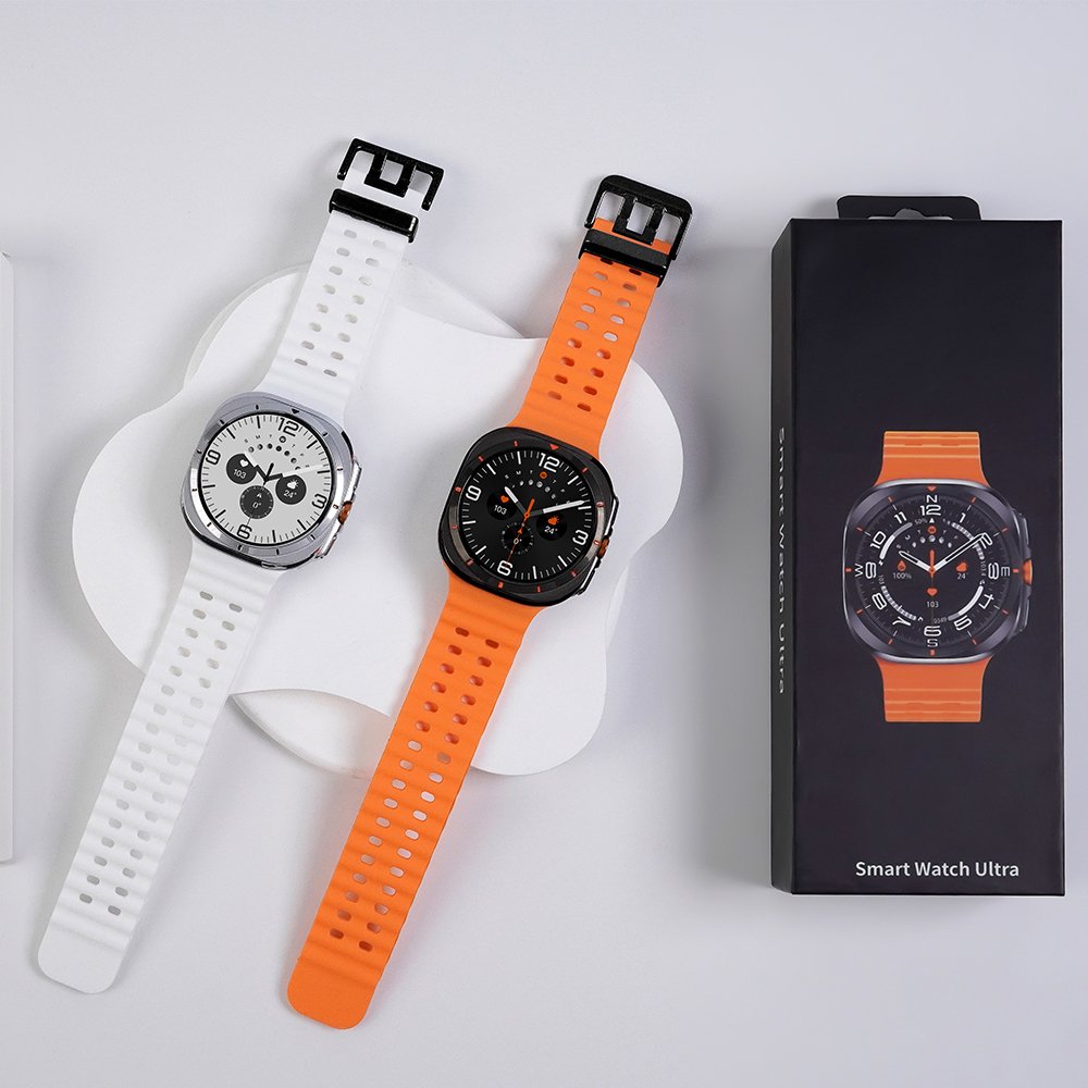 2024 W7 Smart Watch 1.43inch Amoled Compass BT Call Voice Assistant Health Monitoring Heart Rate Outdoor Sport Smart Watch