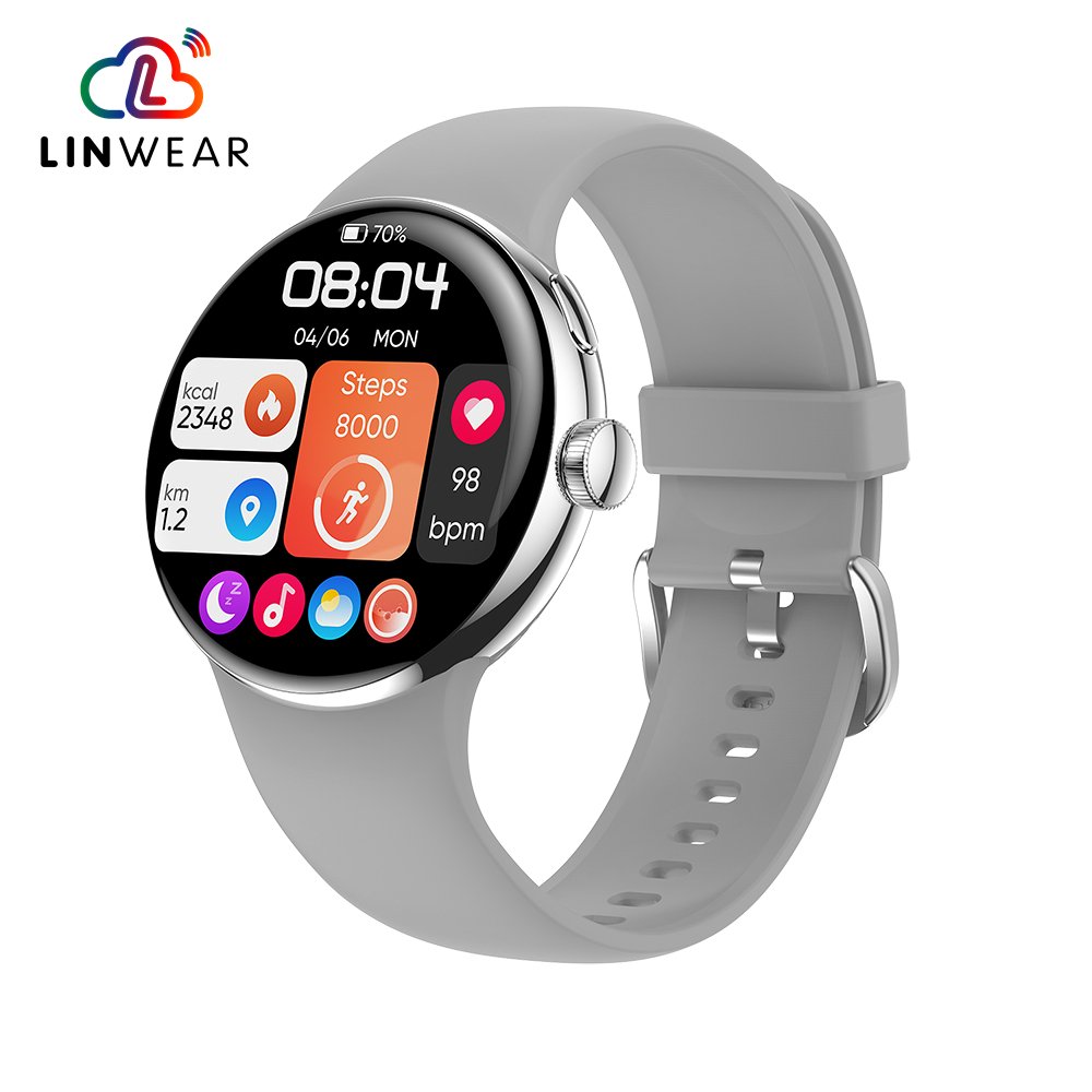 Linwear 2024 Original Wearable Devices Smart Bracelet Amoled Display LA24 Reloj Inteligente Smart Watch For Google Pixel Watch