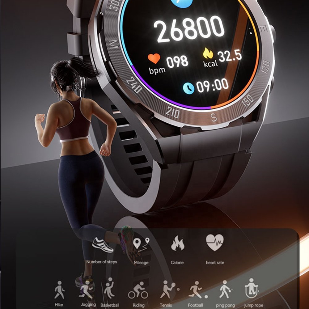 Air Version Ultra Wifi Sports Men Ladies 2 en 1 Earphones Smart Watch With Earbuds