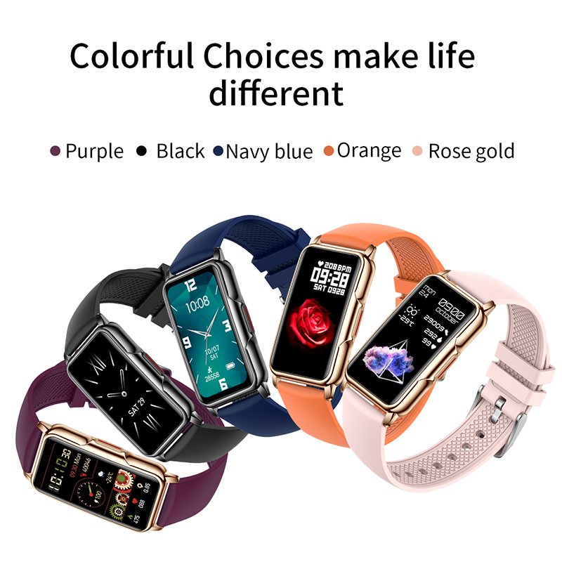 Men Women Full Touch Screen Sport Fitness Tracker Wristwatch IP67 Waterproof BT Call Smart watch Bracelet Blood Pressure