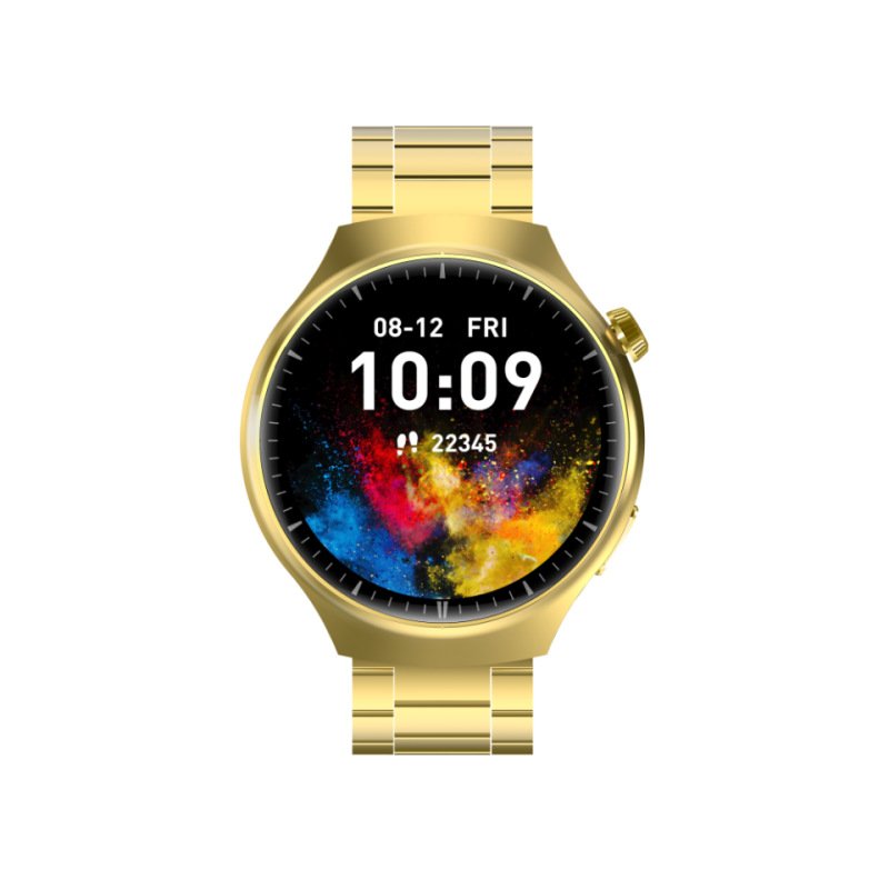 New Watch 4 PRO SUIT Large Round Screen Smart Watch SUIT Wireless Charging 7 Strap Exquisite gift box
