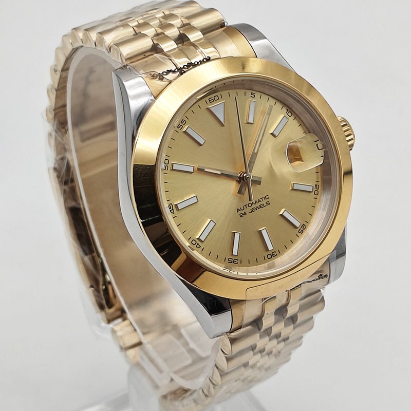 OEM ODM Custom Luxury Designer Watch Sapphire Nh35 Movement Automatic Mechanical Watch Steel Band Reloj Hombre Watches For Men