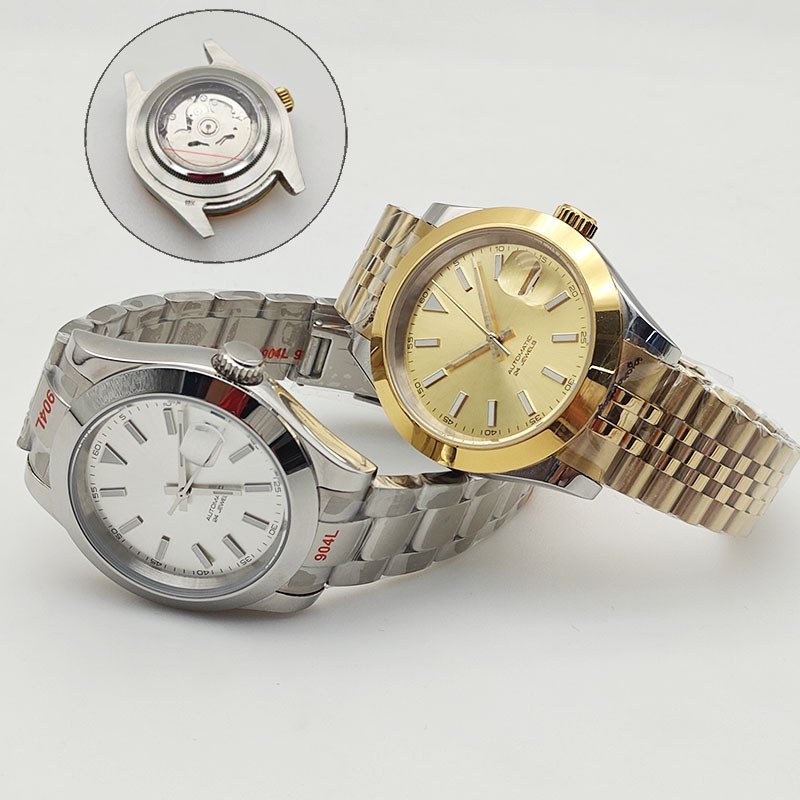 OEM ODM Custom Luxury Designer Watch Sapphire Nh35 Movement Automatic Mechanical Watch Steel Band Reloj Hombre Watches For Men
