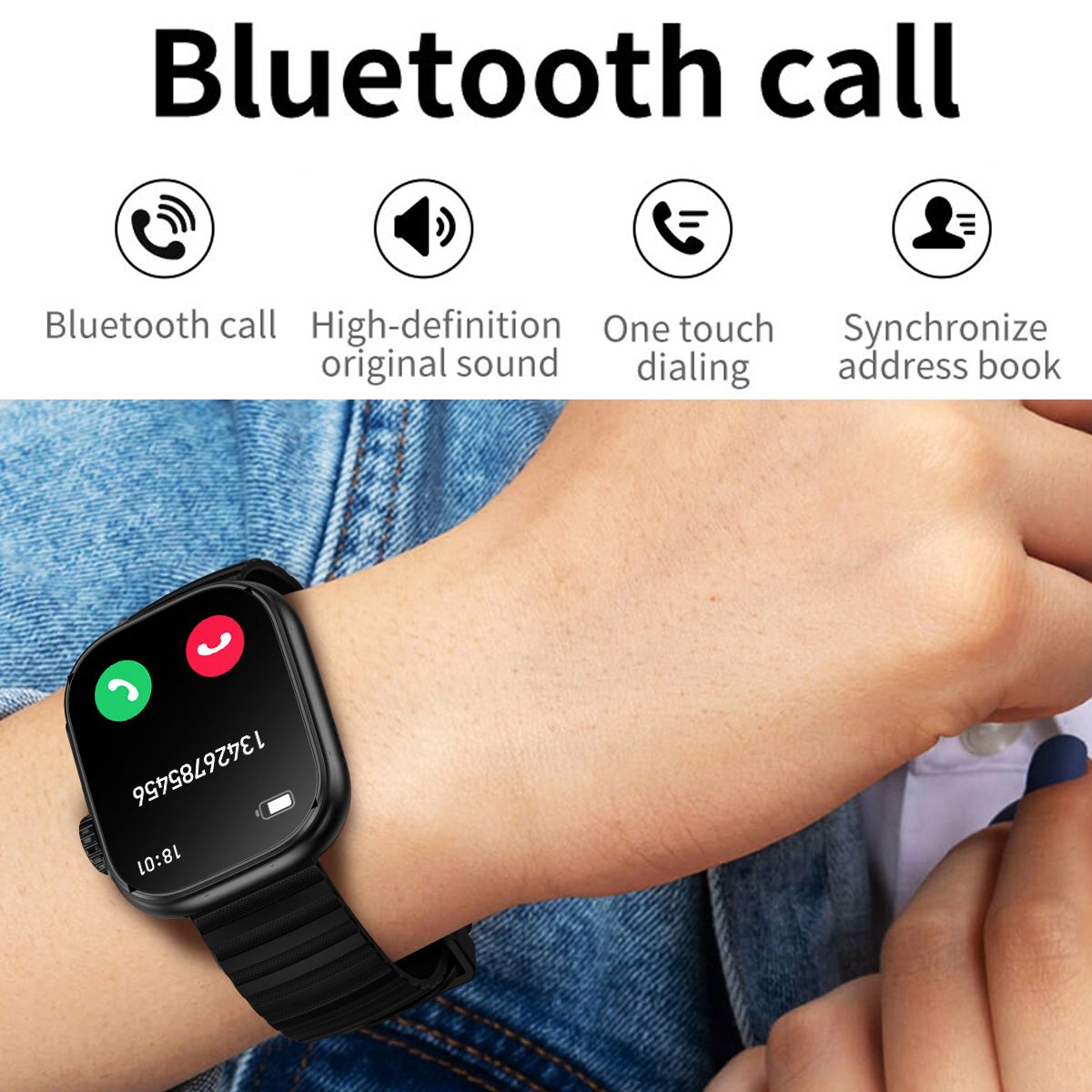 Smart Watch Ultra Series 8 Men Smartwatch 8 Wireless Charge 2023 Watch Ultra 8 BT Call Waterproof Ultra Women Android