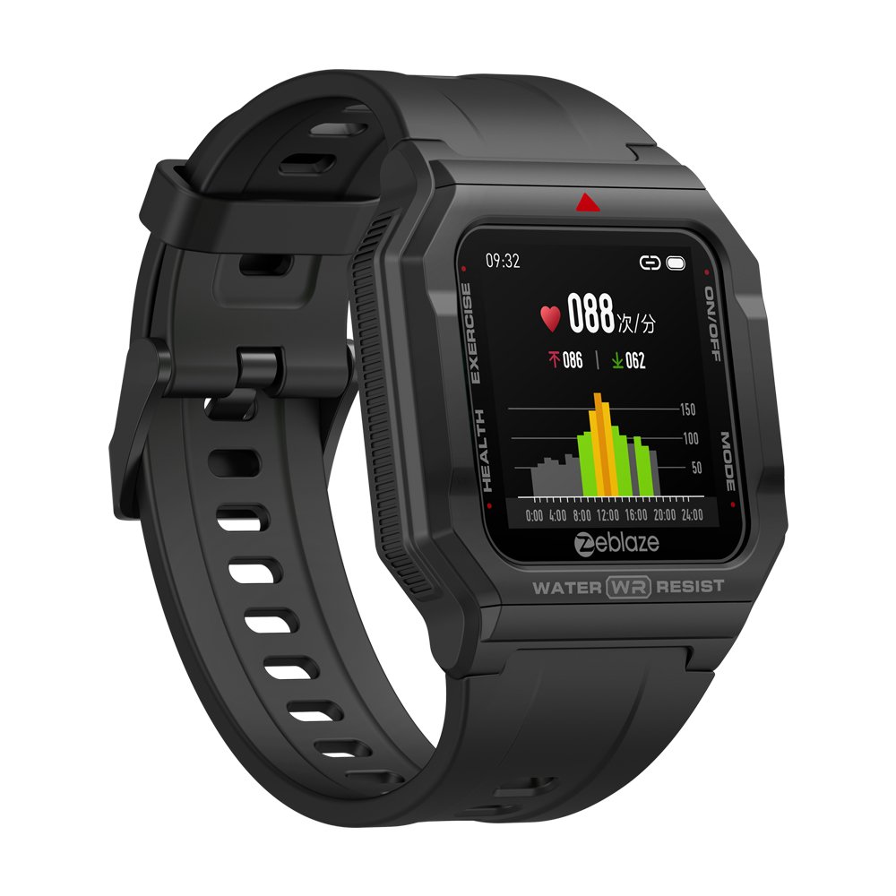 high quality Zeblaze Smartwatch Ares Men Watch Vintage Heart Rate Monitoring Blood Pressure Multi-Language Dial Smart Watch Ares