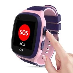 Popular 4G smart kids watch SOS calling two way voice and video call fitness tracker children smart watch gps watch kid