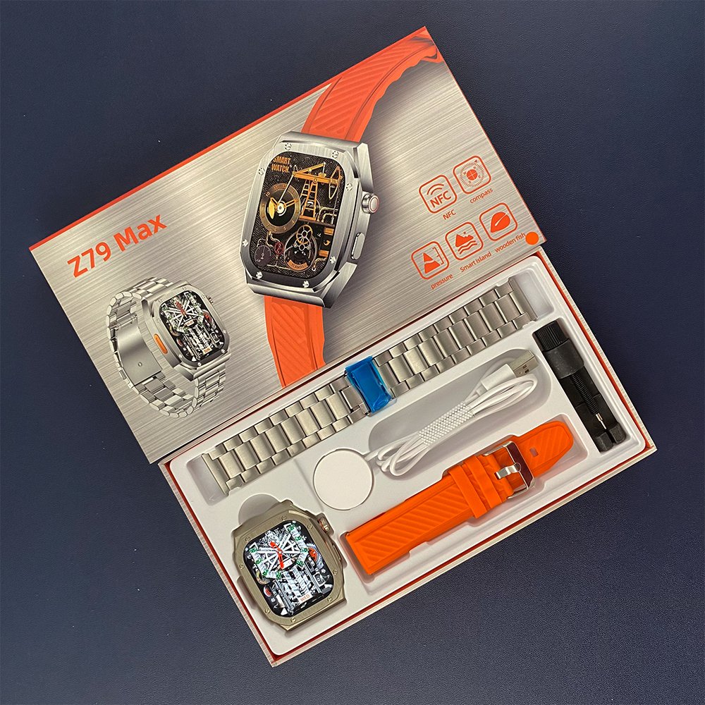 Smart Watch 2024 Z79 MAX Smart Tracker Calling Smartwatch Full Screen Touch Sport Bracelet Smart Watches