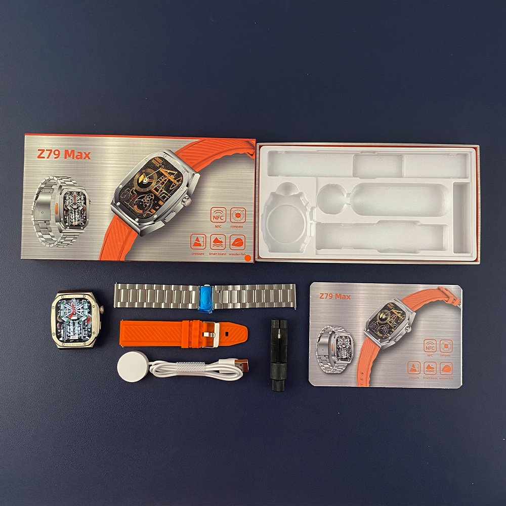 Smart Watch 2024 Z79 MAX Smart Tracker Calling Smartwatch Full Screen Touch Sport Bracelet Smart Watches