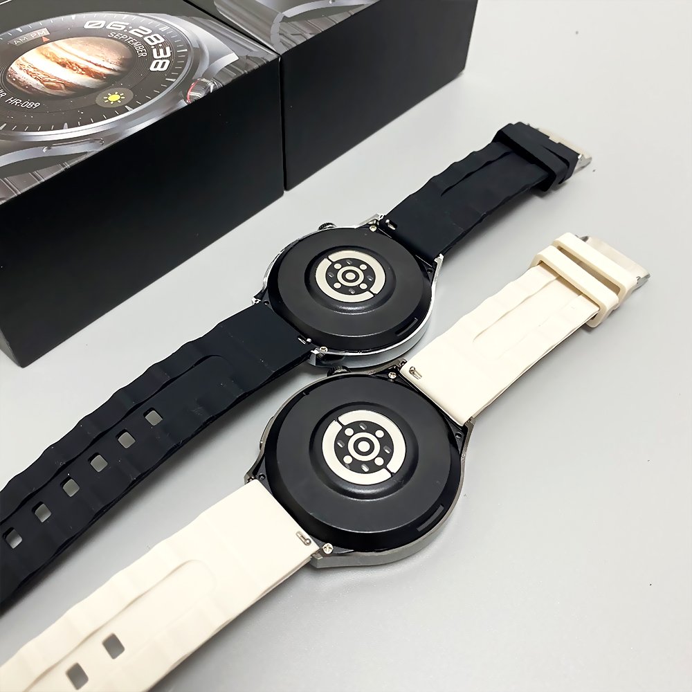 2024 Pro 4 Smart Watch 1.86'' Big Screen AMOLED Display Outdoor Sport BT Calling Round Waterproof Smartwatch for Men