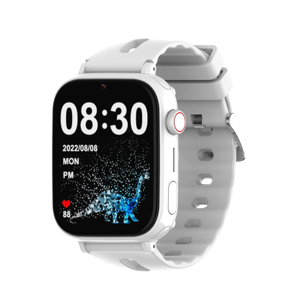 4G Sim Card Kids Smart Watch Phone, Water Resistant Watch With Gps Tracker Video Chat Alarm Wifi Wrist Watch For Kids Child Gps