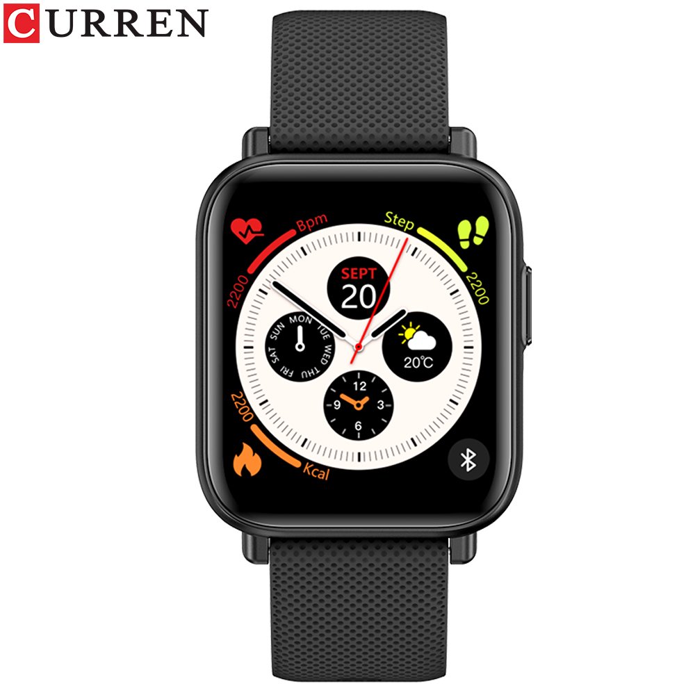 CURREN S1 Smart Watch Outdoor Sports Square Smartwatch Reloj Inteligente Android iOS Smart Watches