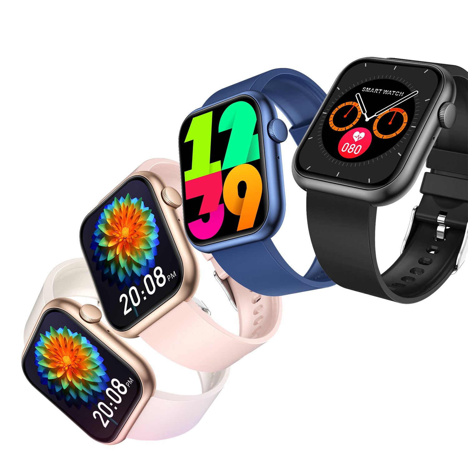 Smart Watch Hombre Android ios Inteligentes Smartwatch Sport Outdoor Ip68 Waterproof Relojes Fitness Tracker Wrist Watch Smart