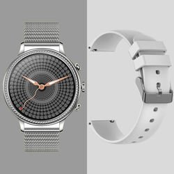 silver+White