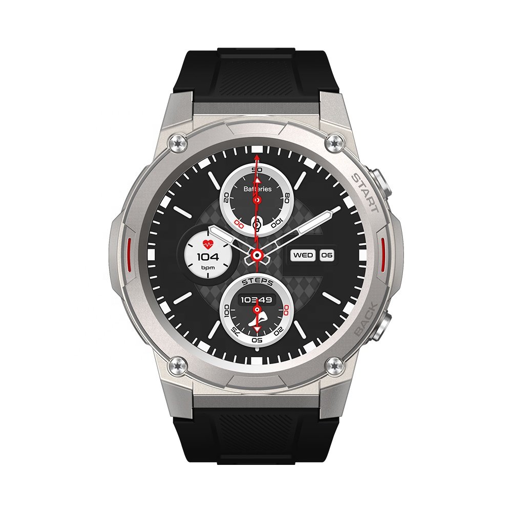 1.43'' AMOLED Display Always-on Smart Watch Heart Rate Blood Oxygen Monitor BT Calling Smartwatch Zeblaze Vibe 7 Pro