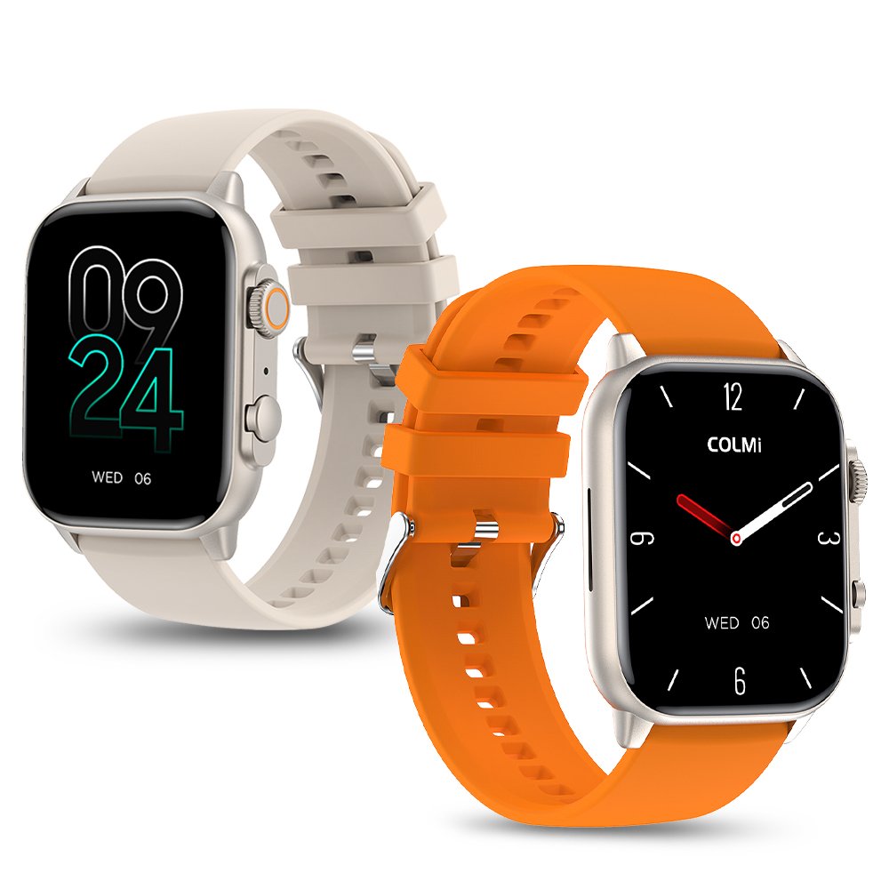 Smart Watch New Ce Fc Rohs Colmi Smartwatch Round Screen With Beacon