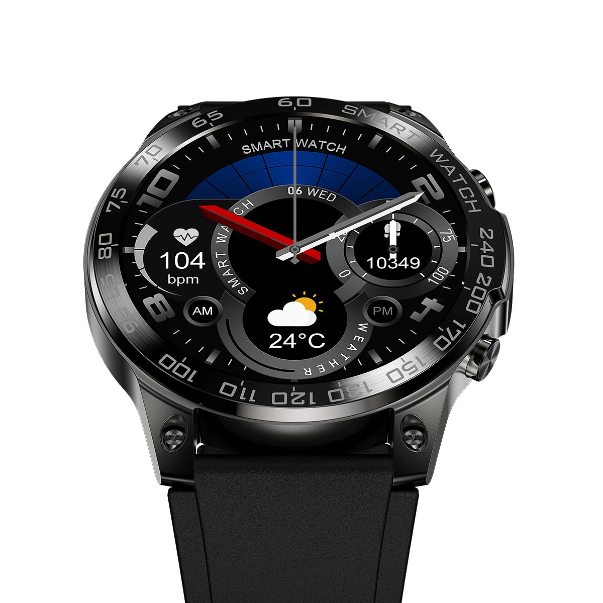 DM50 1.43 Inch AMOLED HD NFC Smartwatch Men BT Calling Smart Watch IP68 Waterproof Fitness Sports for Android Ios