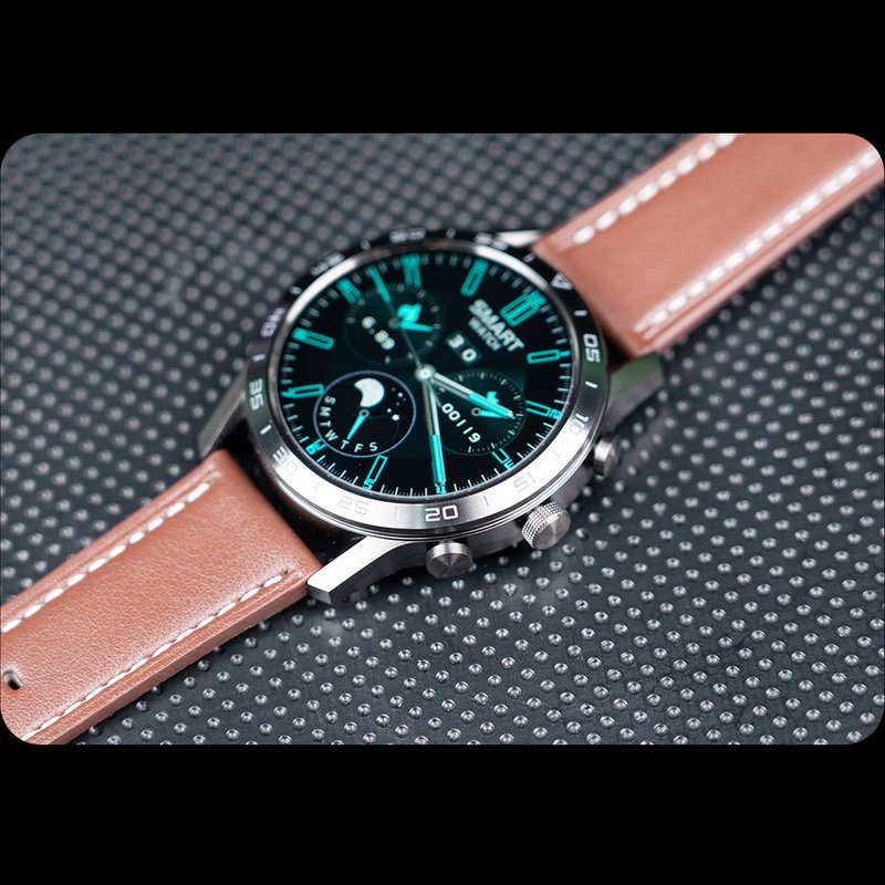 DT70+ Premium Smart Watch for Men 1.45 Inch Large HD Screen with BT Call Voice Assistant Heart Rate Monitor Watch