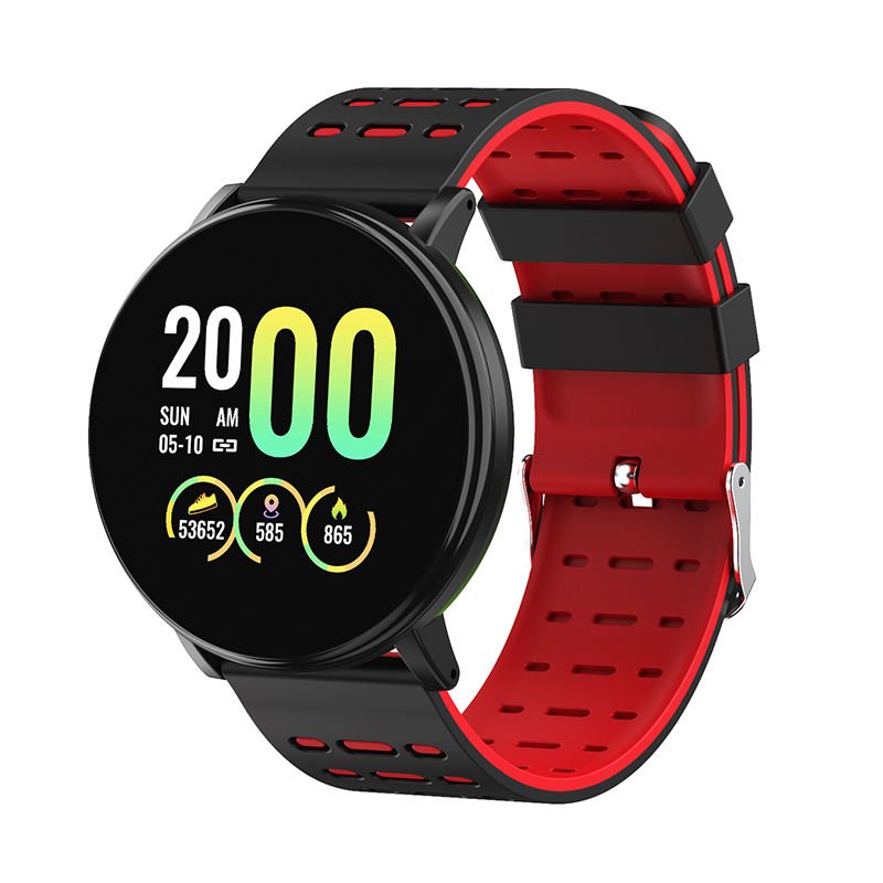 D18 119Plus Factory wholesale price Smart Watch Fitness Tracker Heart Rate Monitor Watch Smart Band D18 Smart Bracelet
