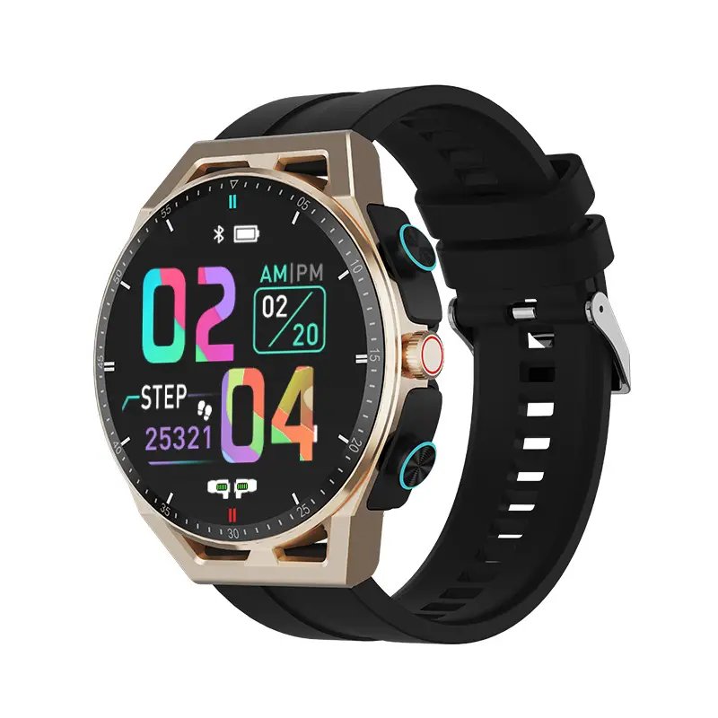 New Design Smart Watch T20 2 in 1 with Earphones unique designed 2 in 1 watch smart watch earbuds 2 in 1 with smart band brace