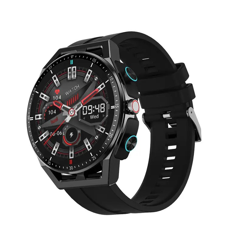 New Design Smart Watch T20 2 in 1 with Earphones unique designed 2 in 1 watch smart watch earbuds 2 in 1 with smart band brace