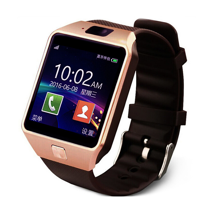 Hot Selling Smart Watch DZ09 1.54'' touch screen With Sim Card Slot camera BT SmartWatch for android ios
