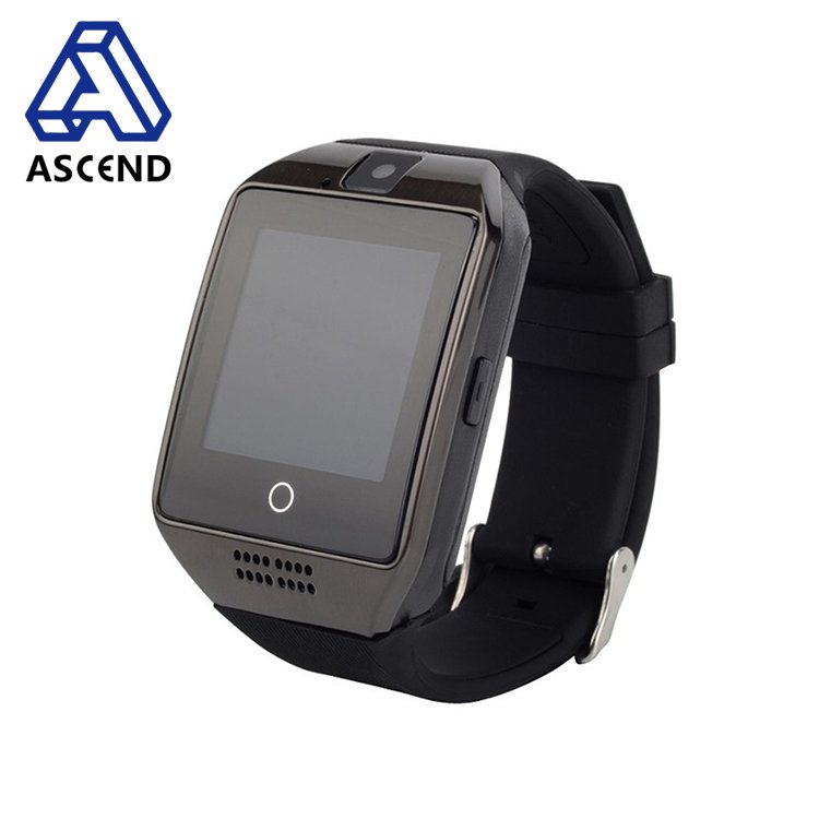 2022 Hot Selling Q18 Wireless Smartwatch Phone with 2.5D Touch Screen Built-in Camera Support SIM GSM VS DZ09 Smart Watch