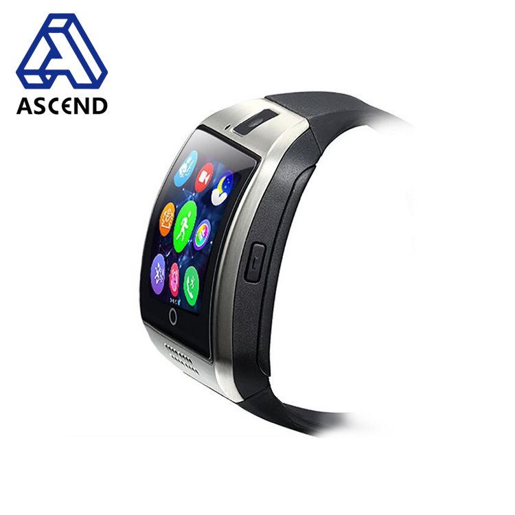 2022 Hot Selling Q18 Wireless Smartwatch Phone with 2.5D Touch Screen Built-in Camera Support SIM GSM VS DZ09 Smart Watch