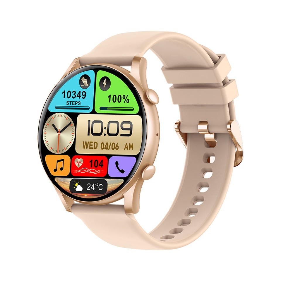 Flyrabbit Fashion mujer hombre ios android relojes inteligentes ladies amoled smartwatch water proof smart watch for women men