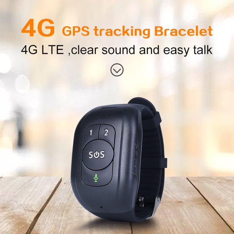 New Fashion RF-V48 4G Waterproof Anti-lost GPS Positioning Smart Watch