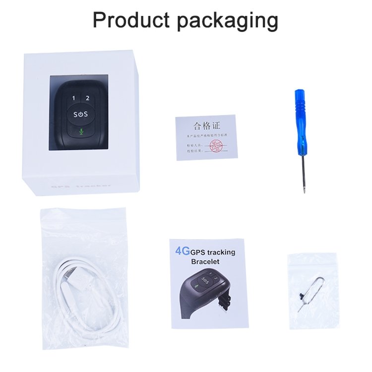 New Fashion RF-V48 4G Waterproof Anti-lost GPS Positioning Smart Watch