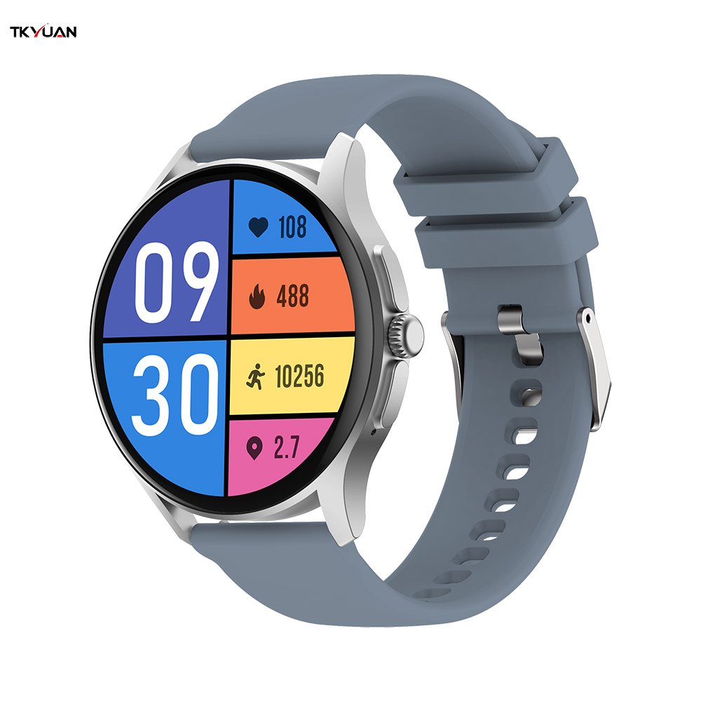 Hot E03 Smart Watch 280mAh blood oxygen heart rate monitoring 1.39inch Full Touch Screen Call Smartwatch 2023