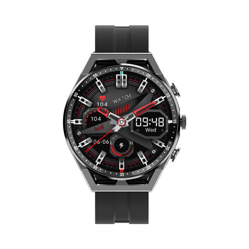 2 in 1 Watch Earphone T20 Smart Watch BT Calling Heart Rate Waterproof Touch Screen Blood Pressure Round 280mah With Earbuds
