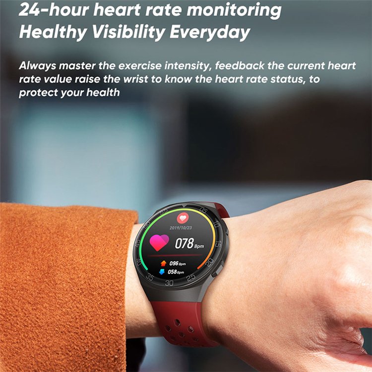 2024 1.28-inch Full Color Touch Screen Sport Smartwatch Men Women Fitness Tracker Waterproof Smart Watch For clock
