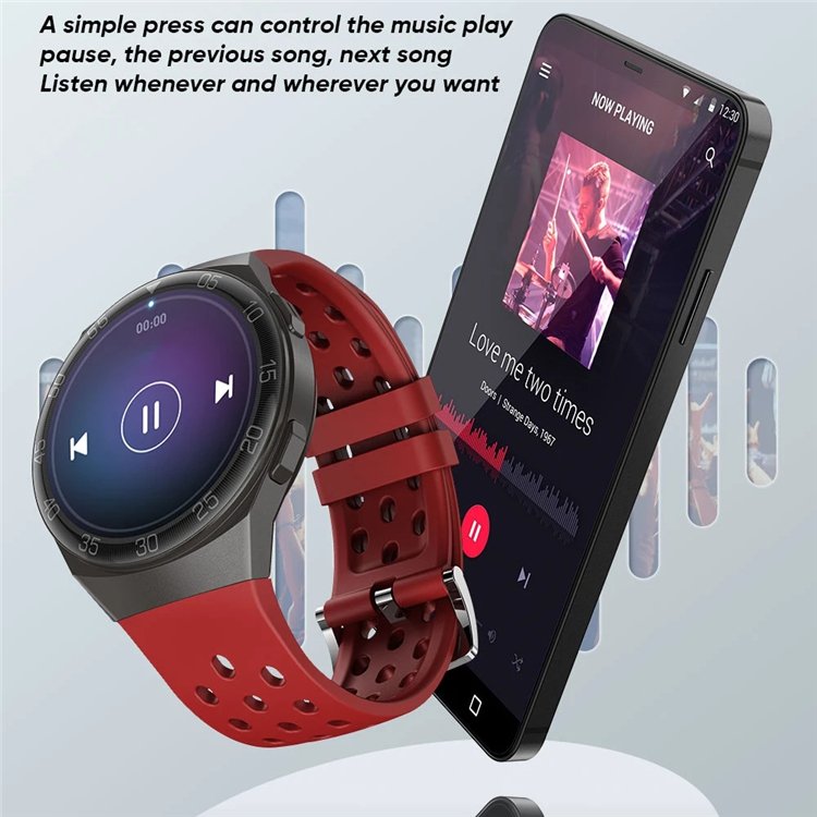 2024 1.28-inch Full Color Touch Screen Sport Smartwatch Men Women Fitness Tracker Waterproof Smart Watch For clock