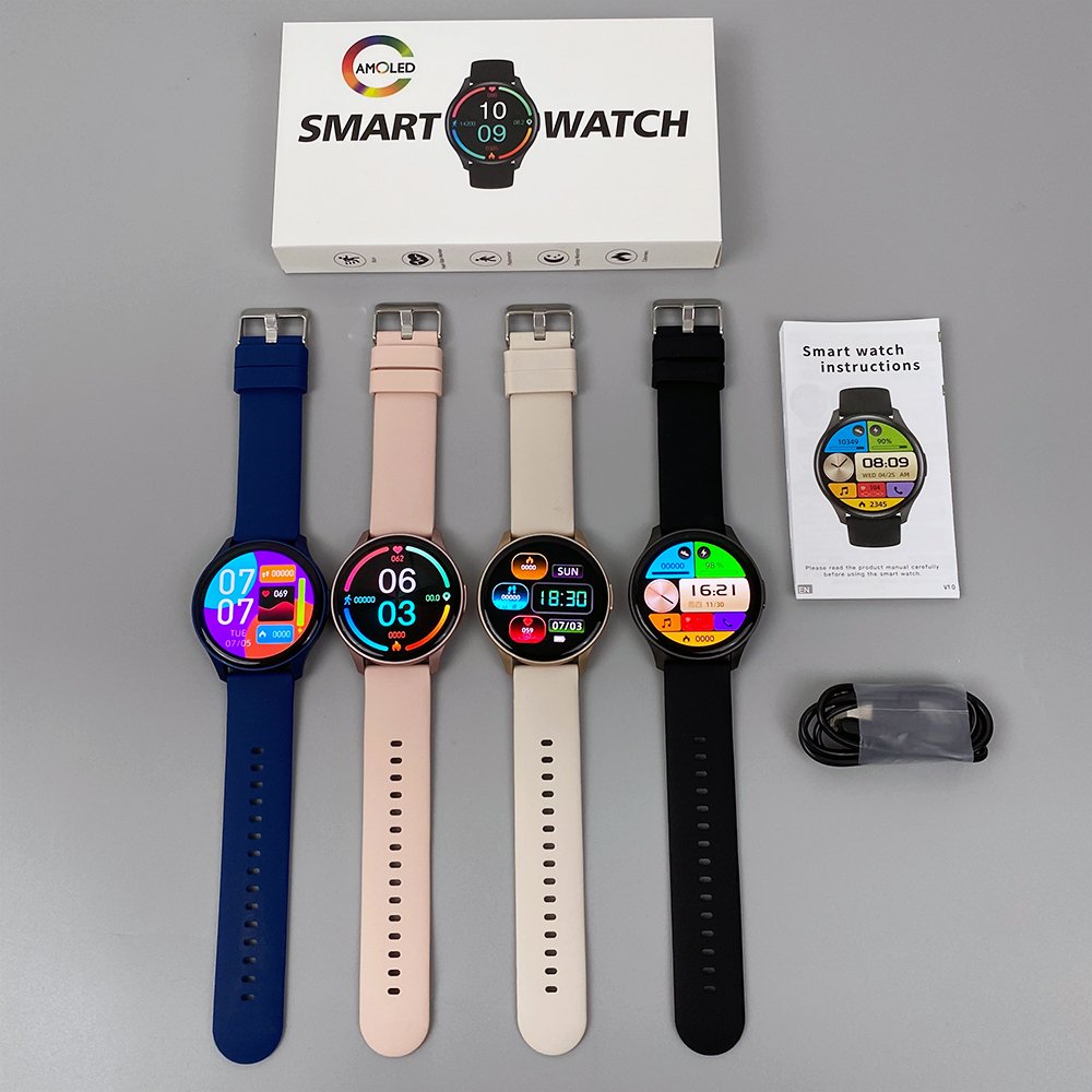 newest smart watch ZW60 1.43 inch TFT Touch Screen color Android Smart Watch With Heart Rate
