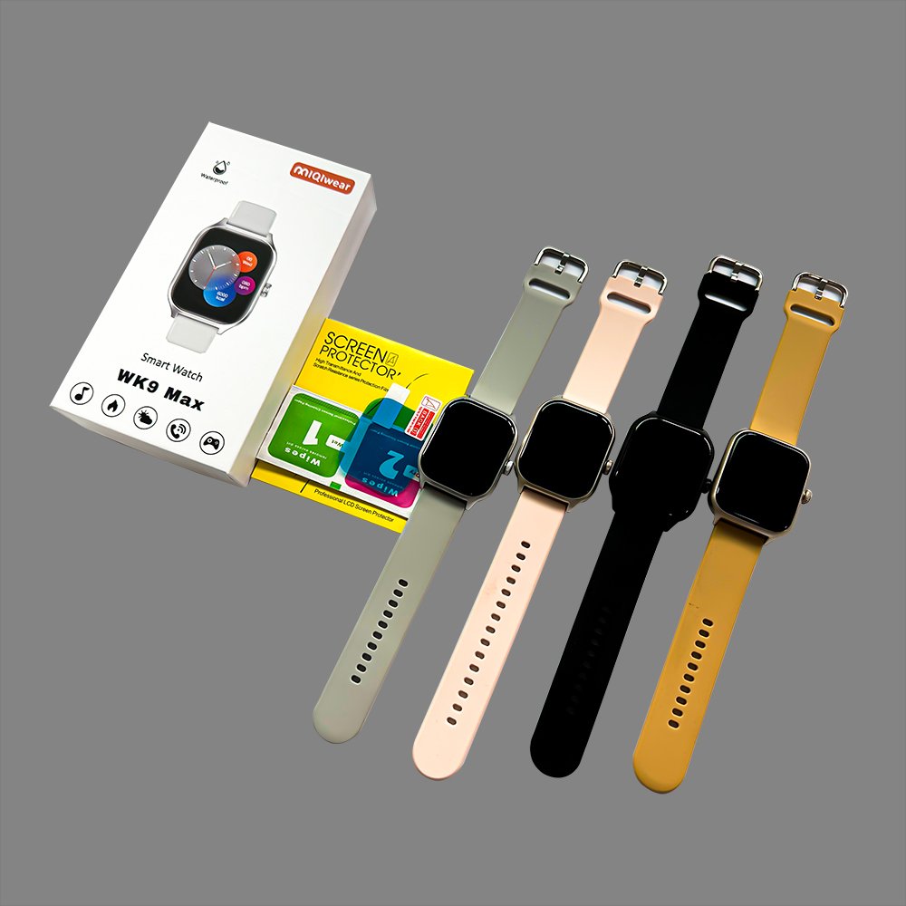 2024 Newest WK9 Max Smart Watch 2.3Inch Screen Rotating Dual Buttons Fitpro S9 IWO Smartwatch PK T800 Ultra t900 i8 m29 m69