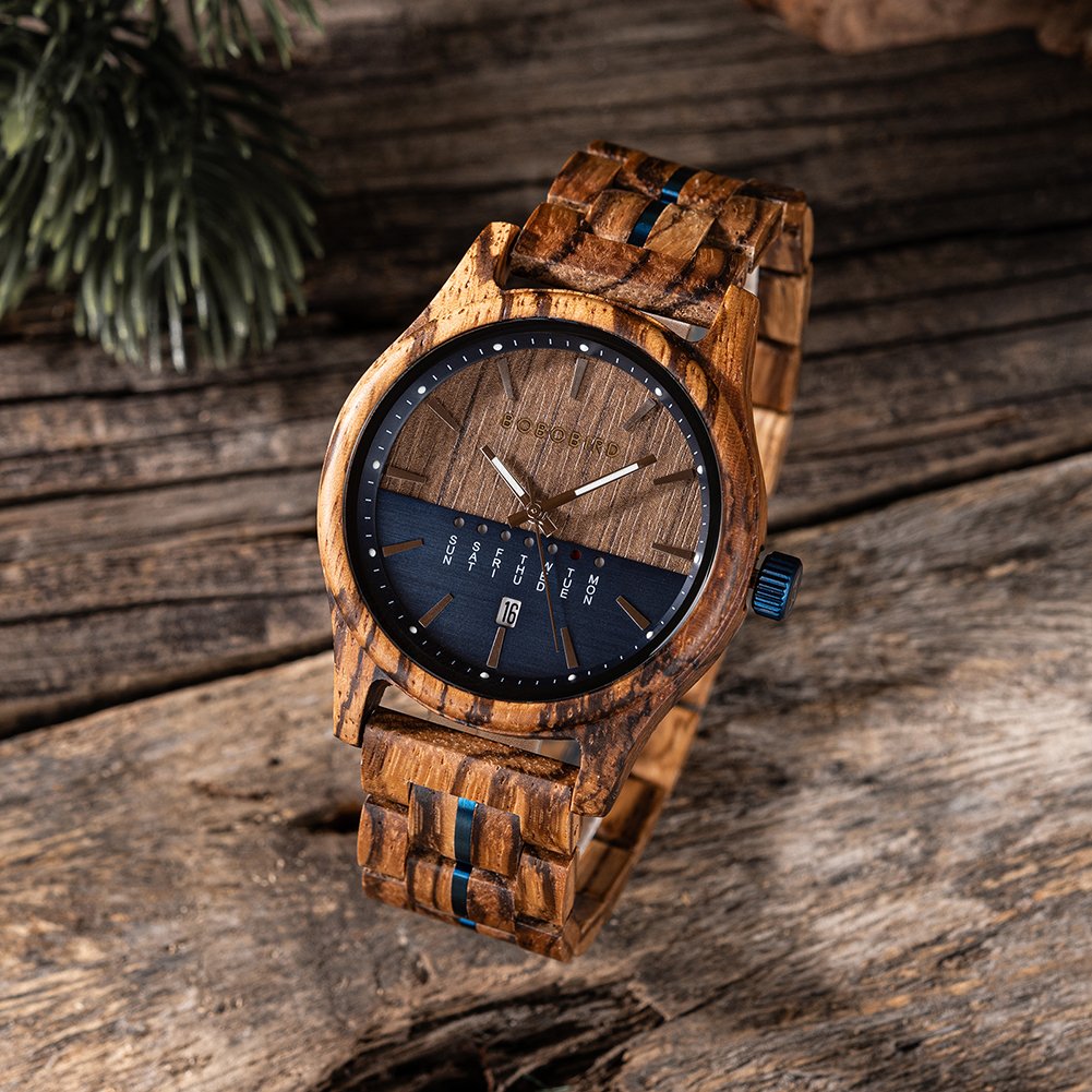 New Arrival High quality Waterproof Classic Wholesale custom logo oem brand Quartz wood watch