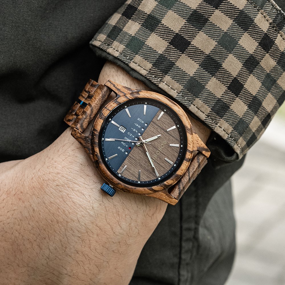 New Arrival High quality Waterproof Classic Wholesale custom logo oem brand Quartz wood watch