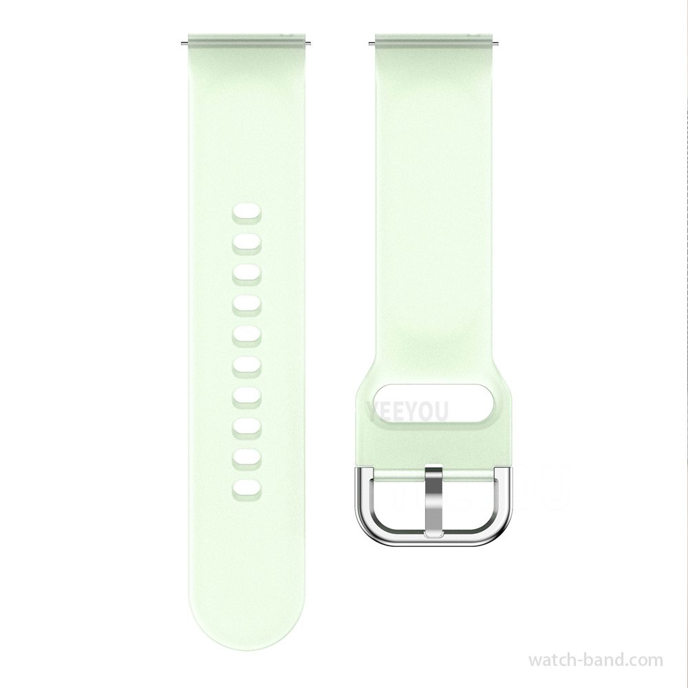 Silicone Rubber Night Vision Glitter Smart Watch Bands for Active 2 for Samsung strap galaxy watch 7 strap smart watch