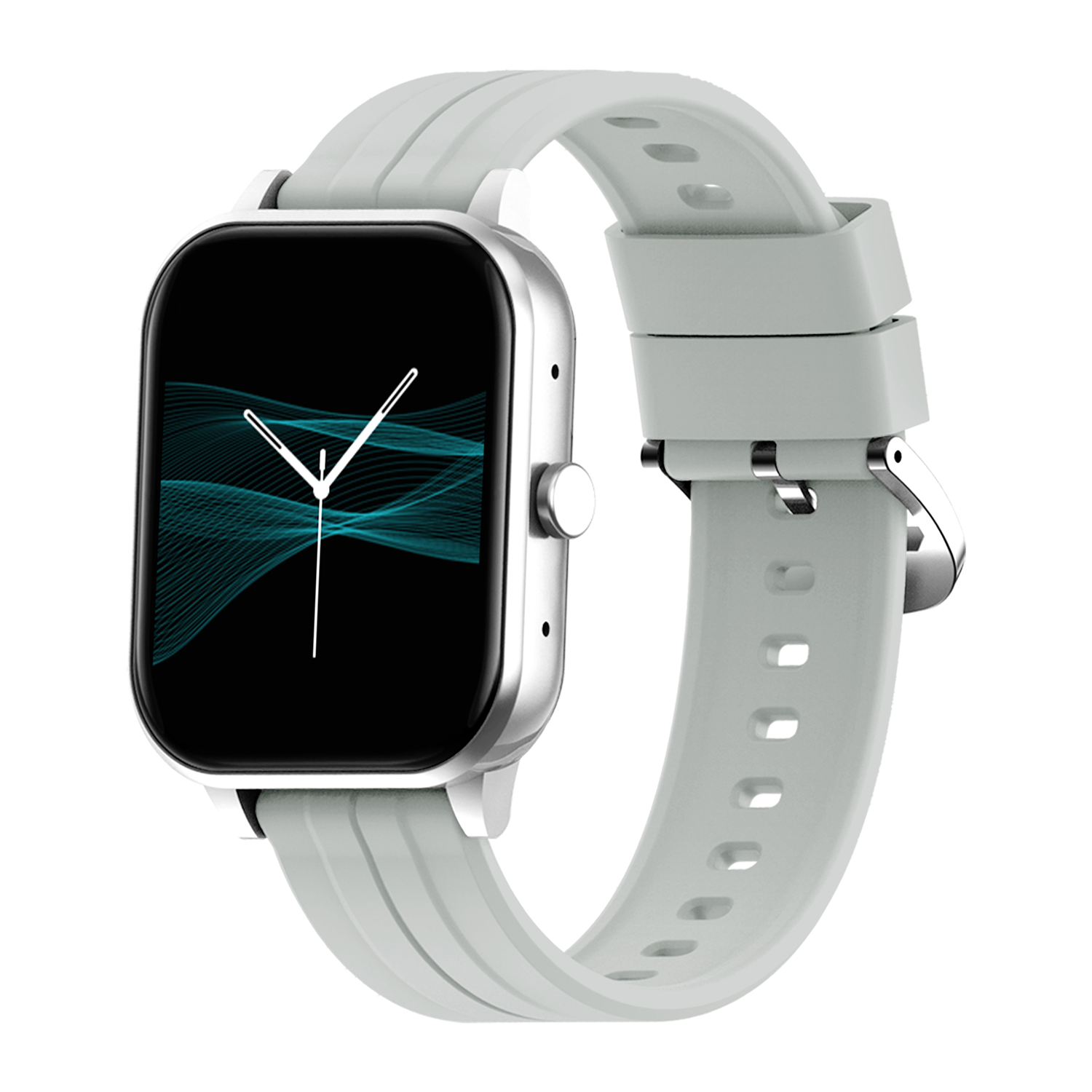 Large battery and low power consumption H Band APP 1.54 inch screen dial number smart watch stainless steel