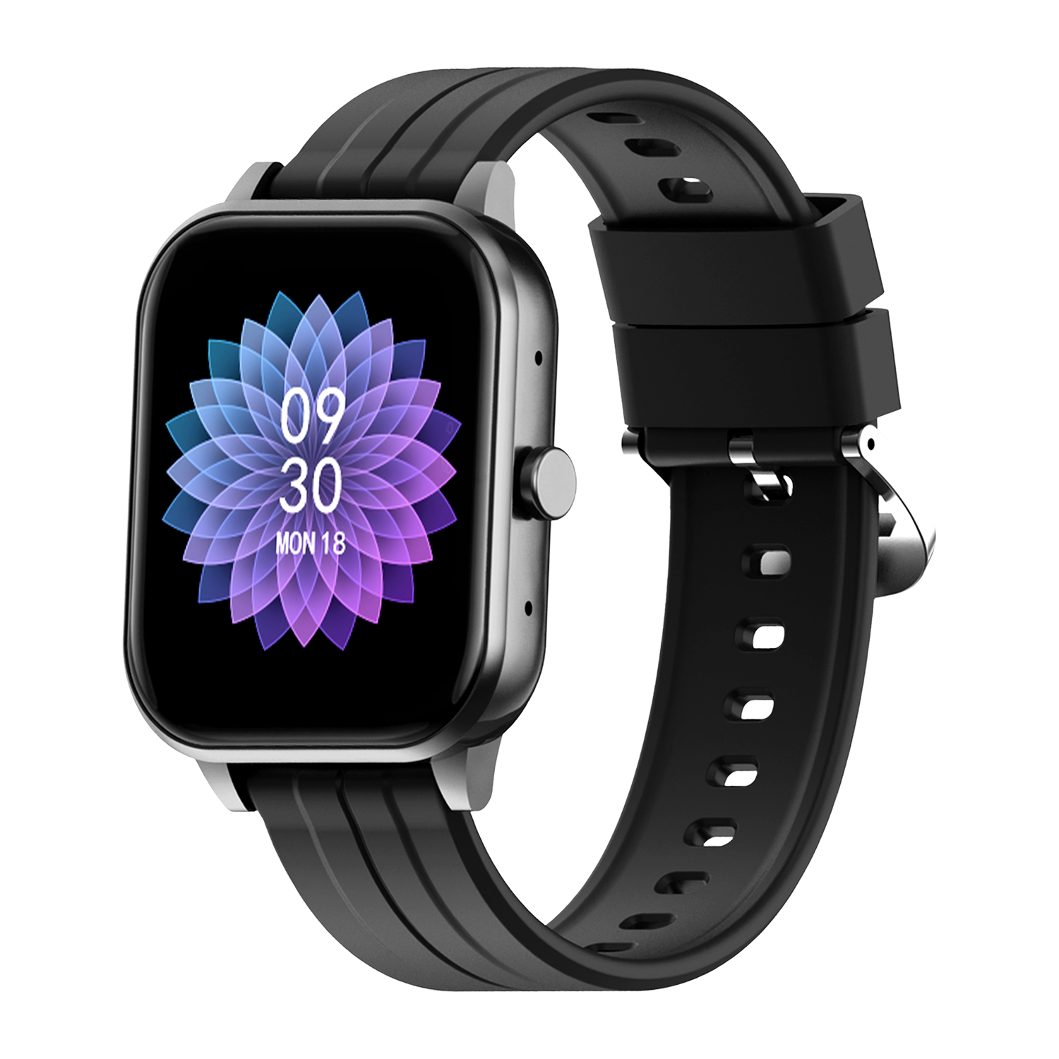 Large battery and low power consumption H Band APP 1.54 inch screen dial number smart watch stainless steel