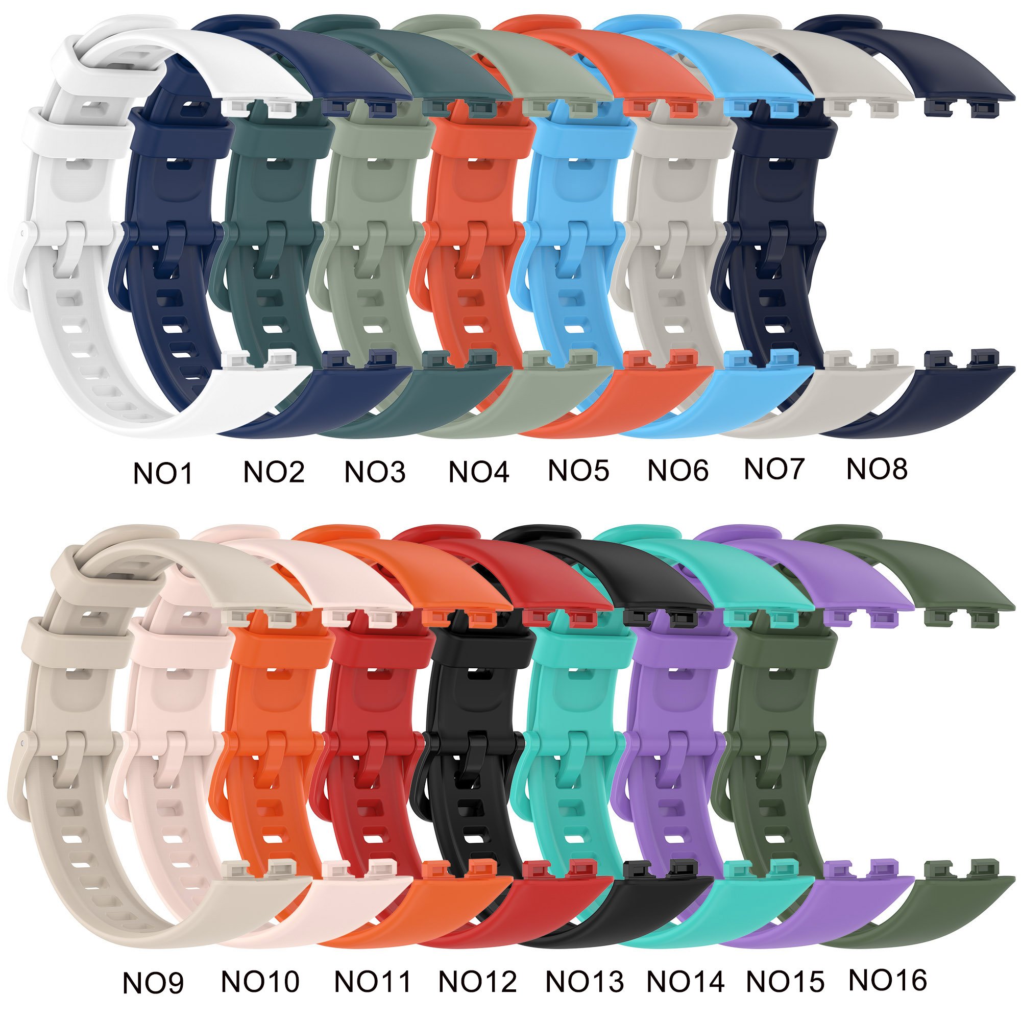 Top fashion huawei band 8 9 silicone TPU sport smart Watch Strap Bracelet Correa For huawei band 8 9 men