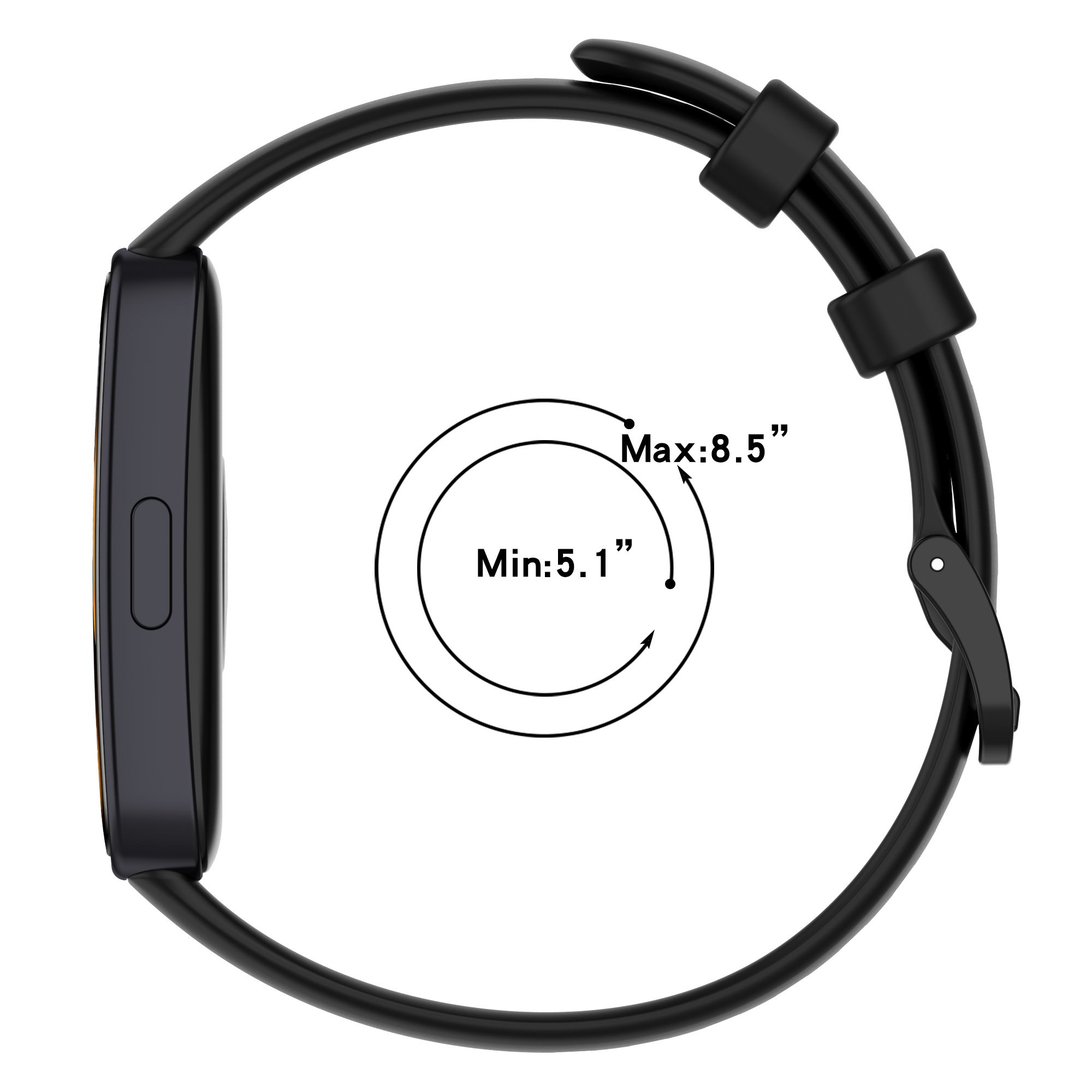 Top fashion huawei band 8 9 silicone TPU sport smart Watch Strap Bracelet Correa For huawei band 8 9 men