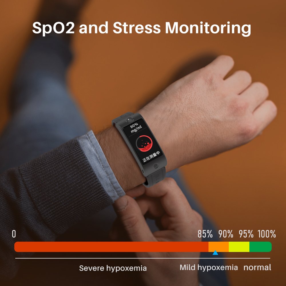 Hangover Evaluation Smart Watch Best Gift Sport Temperature Measurement Anti hangover Cure Drink