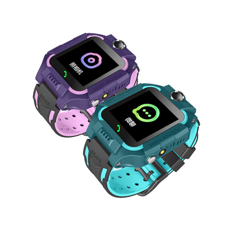 2020 new smart children's watch with chat software flashlight positioning camera function for Q19