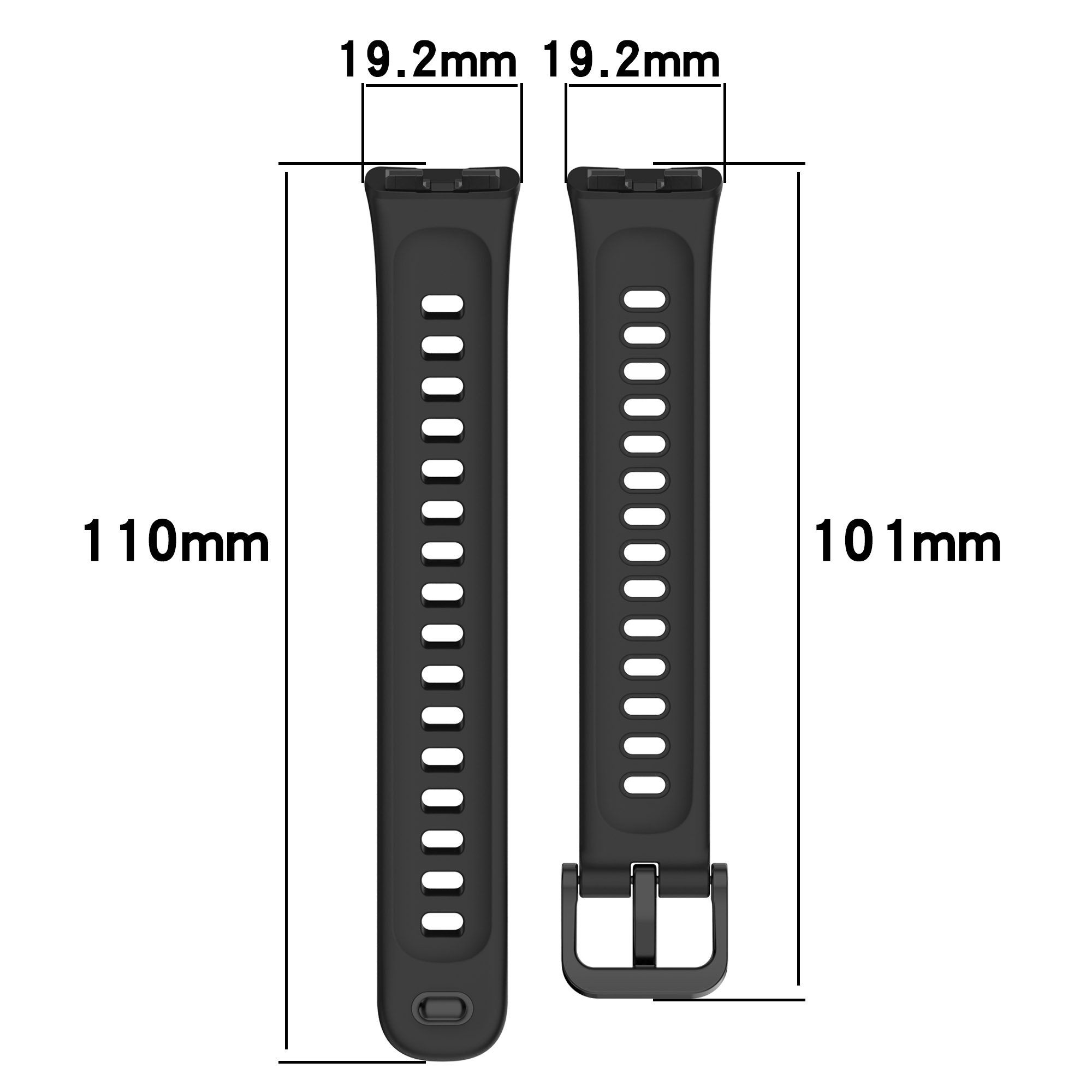 Hot sell Soft Silicone Rubber bracelet Sport Strap For Huawei Watch Band 9 band 8