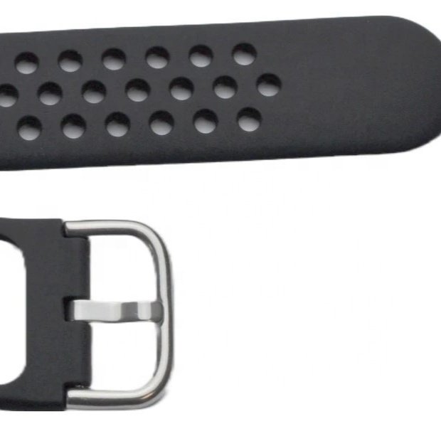 Unisex Silicone Watch Bands Bracelet JD1604 Black Water Resistant Quick Release Wristband 20 22 mm Smart Watch Accessories