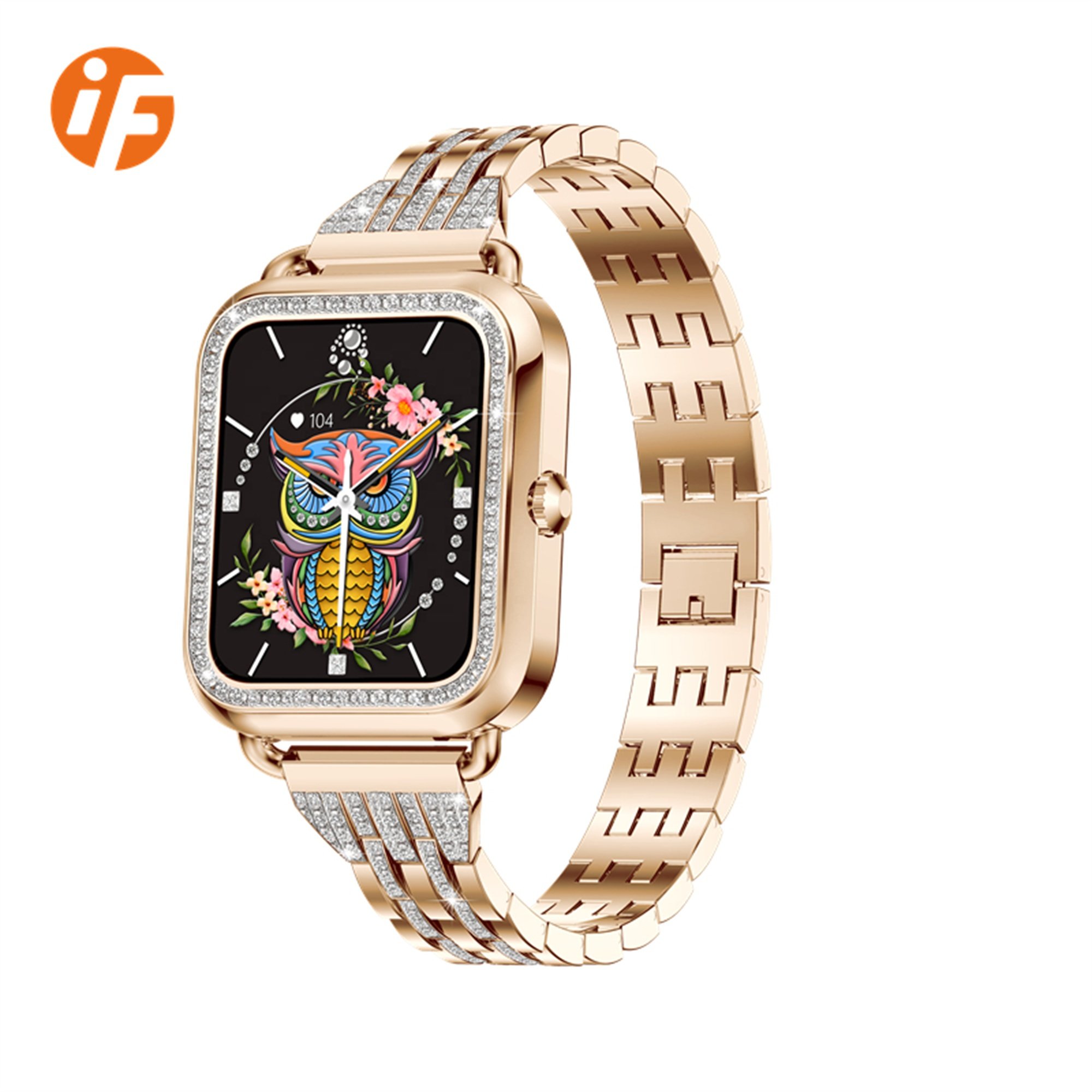 INNOFOVO ip68 waterproof smart watch for women bt calling smart watch 2023 for android phone